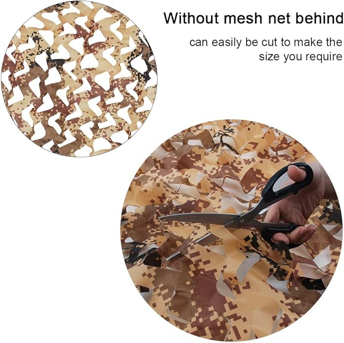Camo Netting Camouflage Netting 20x20 10x20 10x10 Bulk Roll Burlap Camo Tarp Sunshade Net for Hunting Blind Dinosaur Birthday Jungle MilitaryTheme Party Decoration Camping Shooting