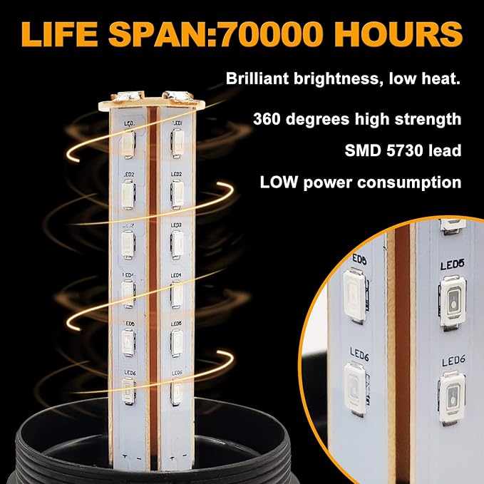 LED Strobe Light, 12V-24V Warning Emergency Safety Flashing Beacon Lights with Magnetic and 16.4 ft Straight Cord Vehicle Forklift Truck Tractor Golf Carts UTV Car Bus (1 PCS, Blue)