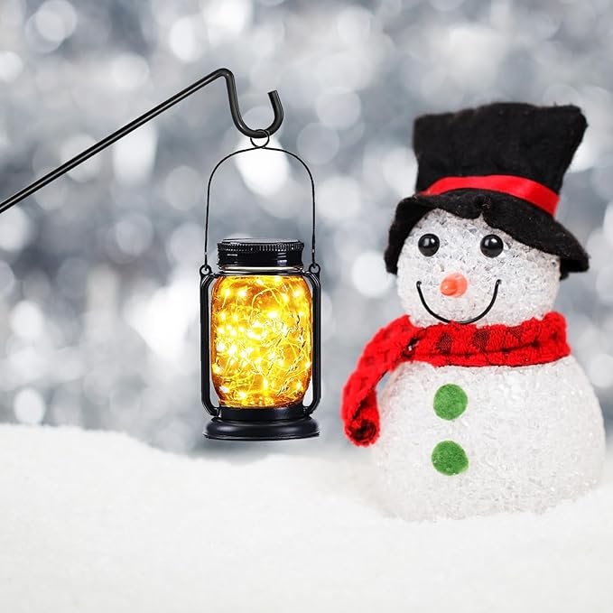 Heavy Duty Deck Bird Feeder Hanger Hook Wall Mounted 13.3 Inch 4 Pack for Planters,Plants Flower Suet Baskets,Lanterns,Wind Chimes Holiday Decoration