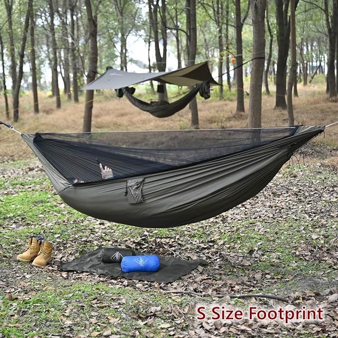 Onewind Compact Footprint, 4000mm Waterproof Rate PU Coating, 55" *39"Ultralight Camping Floor Ground Sheet with Carry Bag for Backpacking, Hiking, Camping, Picnic, Ground