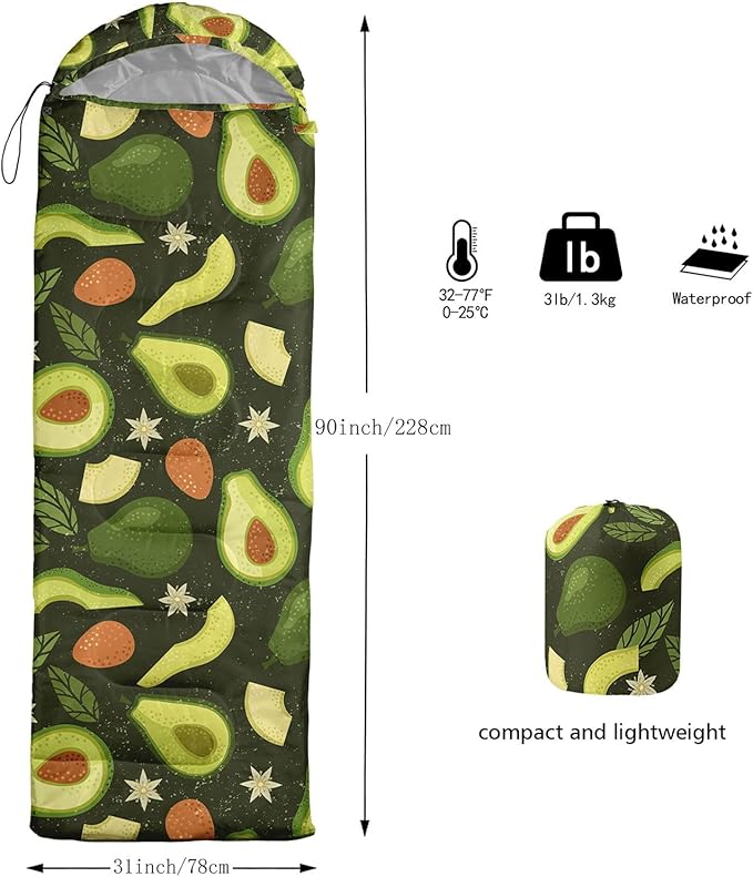 Kids Sleeping Bag for Boys Girls,3D Basketball Print-Lightweight Warm Portable Outdoor Indoor-Waterproof Cold Weather Resistant Sleeping Bag for Camping Hiking