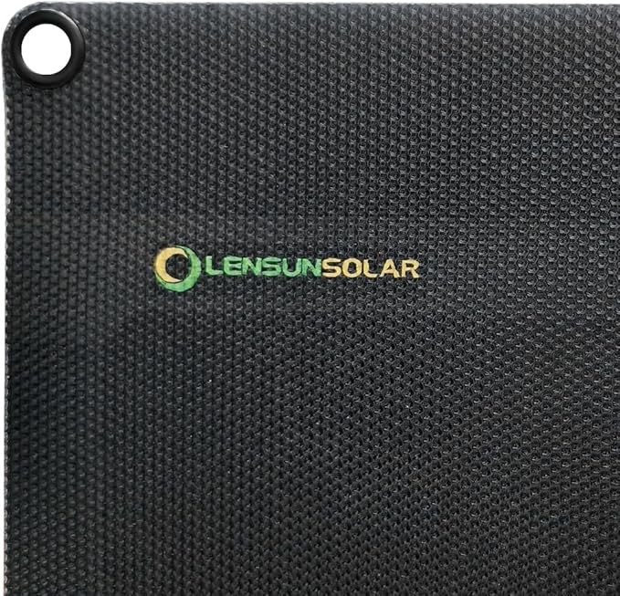 Flexible Solar Panel 120W 12V ETFE,32.3in x 30.5in Semi-Flexible Bendable Mono Solar Panel High Efficiency 120 Watt for RV Van Roof TopCamping Home Boat Marin