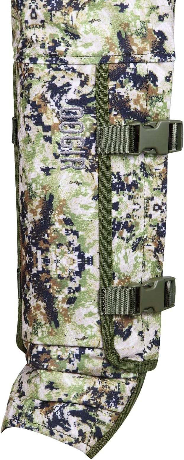 QOGIR Snake Guard Protection Chaps: Snake Bite Protection for Ankle to Thigh Snake Chaps, Waterproof Snake Gaiters