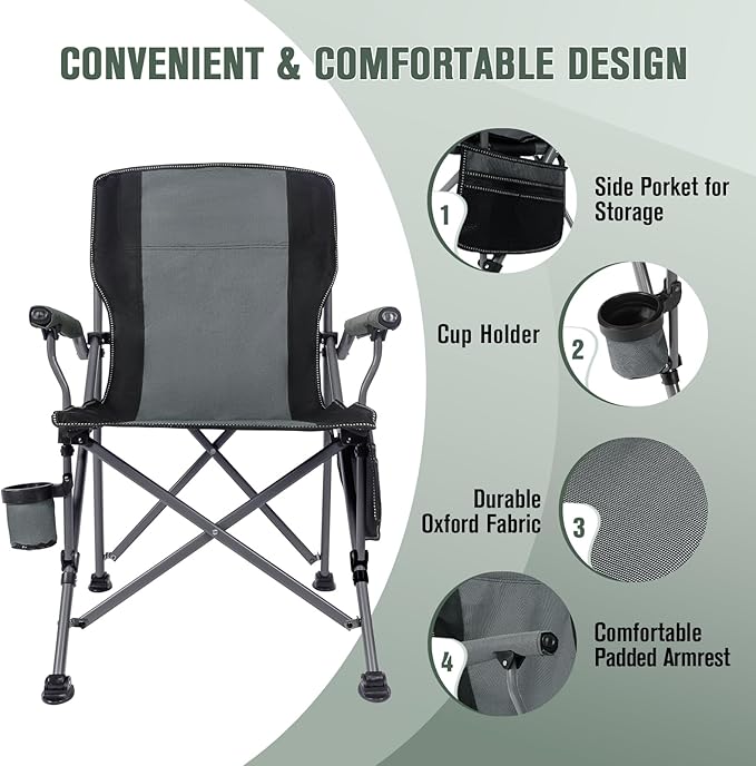 Homcosan Portable Camping Chair