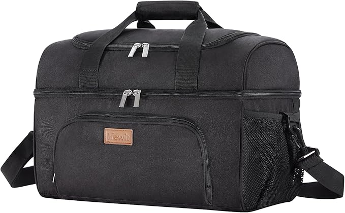 Lifewit Large Cooler Bag Insulated Lunch Bag Lightweight Portable Cool Bag Double Layer for Picnic, Beach, Work, Trip