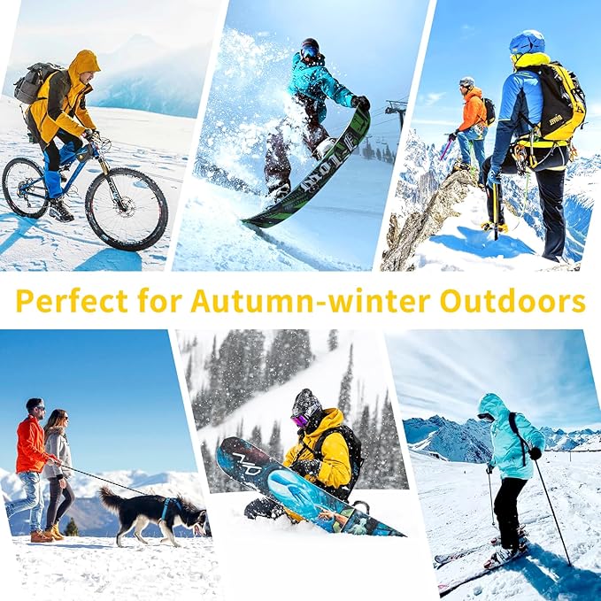 Joyoldelf Ski Mask for Men Women Balaclava Face Mask Full Winter Mask Breathable Sports Mask