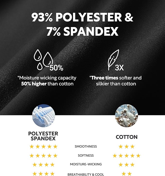 Natural Feelings Mens Underwear Coolzone Boxer Briefs for Men Pack Stretch Performance Quick Dry Sports Underwear