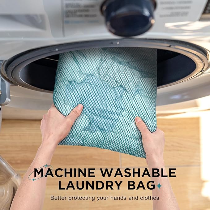 8 Set Compression Packing Cubes for Travel Essentials,Compressible Expandable Packing Cubes for Suitcase,OlarHike Luggage Organizer Bags for Travel,Handy Helper for Organizing Clothes(Dark Blue Green)