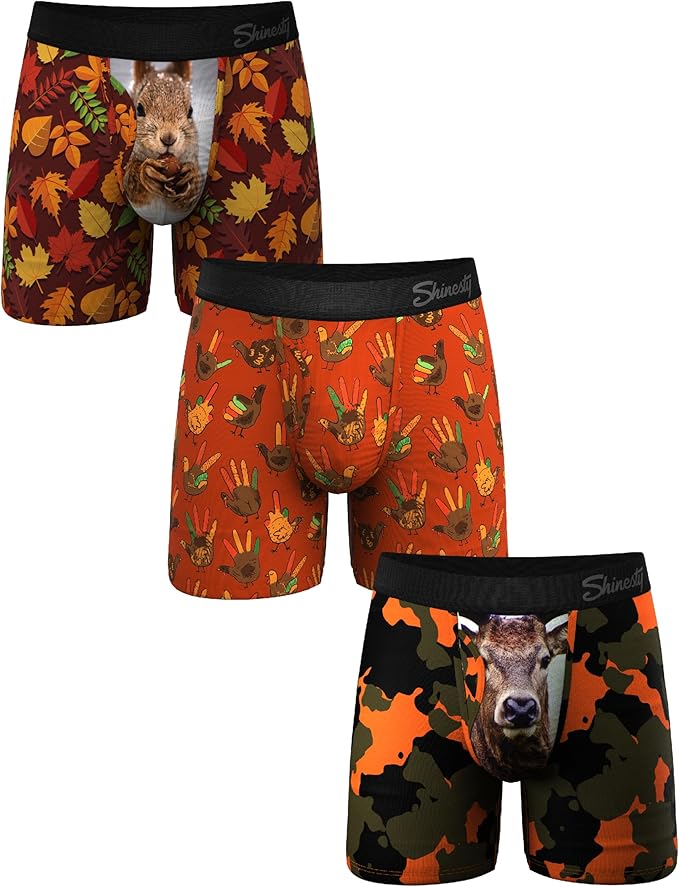 Shinesty Hammock Support Mens Boxer Briefs with Pouch