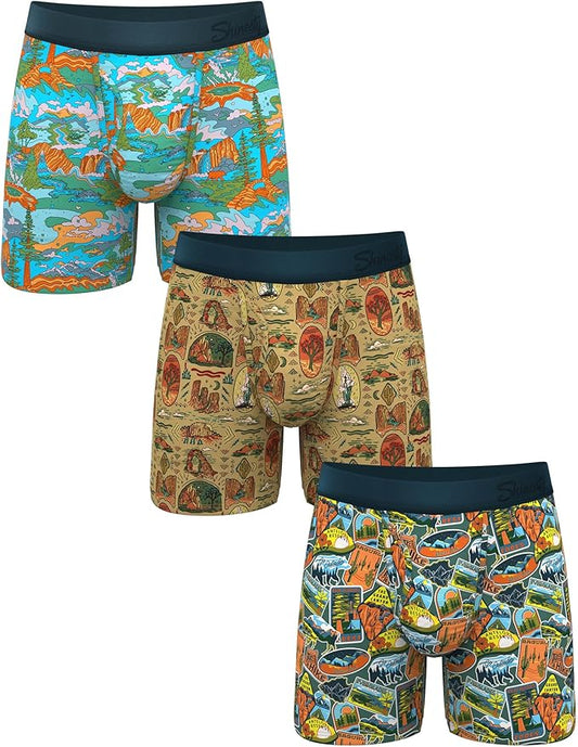 Shinesty Hammock Support Mens Boxer Briefs with Pouch