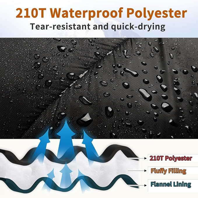 GEERTOP Flannel Sleeping Bag for Adults XXL 4 Season, 0 Degree Sleeping Bag for Winter Cold Weather