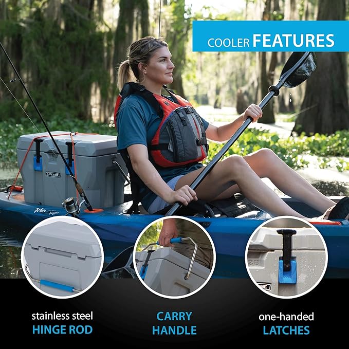 Lifetime Hard Cooler, High Performance Ice Chest