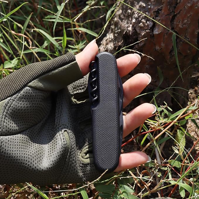 7 in 1 Pocket Knife Multitool,Stainless Steel Pocket Knife with Scissors,Bottle Opener,Can Opener,Corkscrew,Knife,Blade, Multi tool Pocket Knife for EDC Outdoor Camping, Fishing, Survival, Hiking