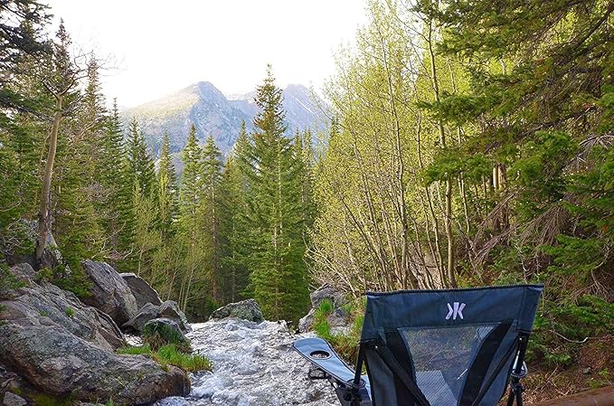 Kijaro XXL Dual Lock Portable Camping Chair - Supports Up to 400lbs - Enjoy The Outdoors in a Versatile Folding Sports & Outdoor Chair