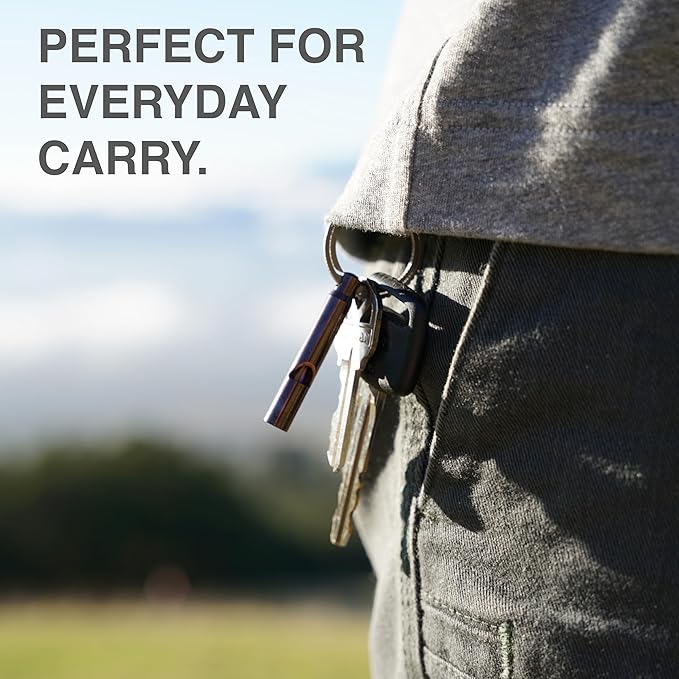 DAILYCARRYCO. TiWhistle - Titanium Emergency Whistle (Rose Gold)