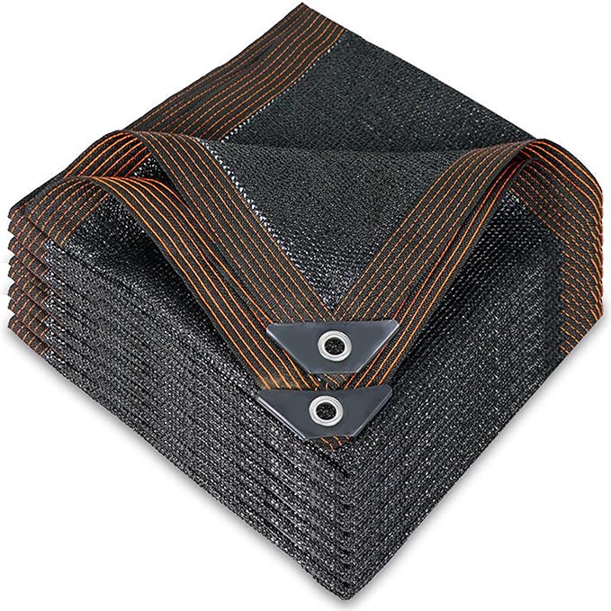 winemana 90% Shade Cloth, Dog Kennel Shade Cover, 10 x 20 FT Sturdy Durable Sunblock Shade Mesh Tarp with Grommets for Patio Plants Greenhouse Chicken Coop Porch