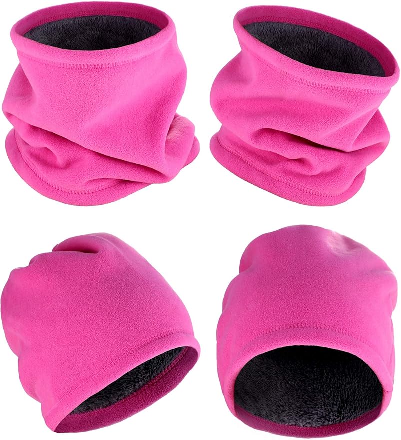 Tatuo Winter Neck Warmer Gaiter for Men Women Ski Fleece Winter Scarf Windproof Face Mask for Skiing Hiking Cycling