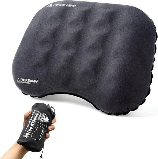 OneTigris Airdream Camping Pillow Ultralight Inflatable Compact for Travel Backpacking Hiking