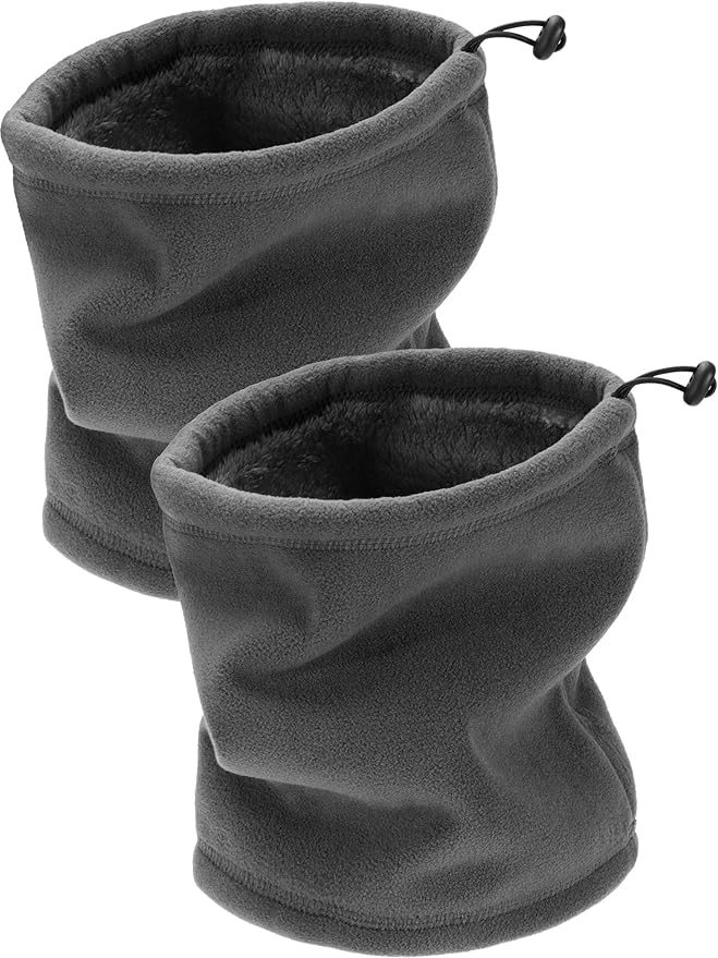 Tatuo Winter Neck Warmer Gaiter for Men Women Ski Fleece Winter Scarf Windproof Face Mask for Skiing Hiking Cycling