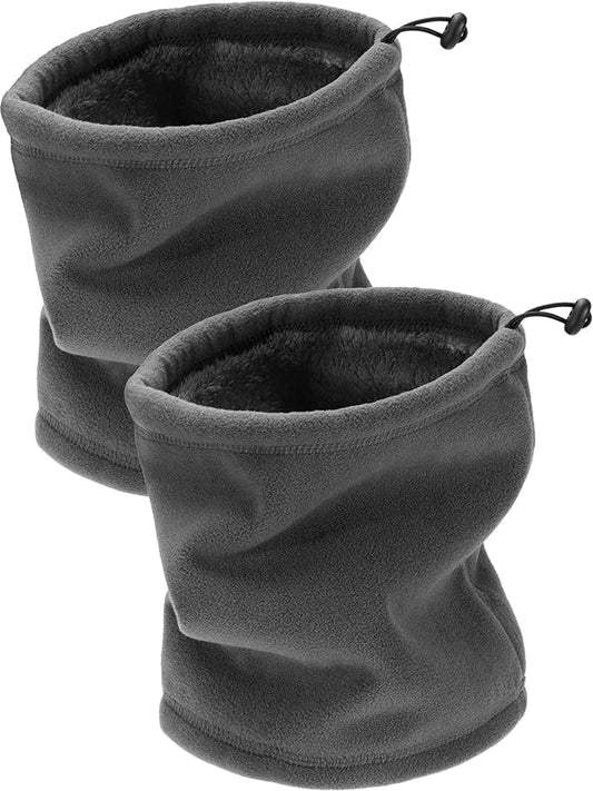 Tatuo Winter Neck Warmer Gaiter for Men Women Ski Fleece Winter Scarf Windproof Face Mask for Skiing Hiking Cycling