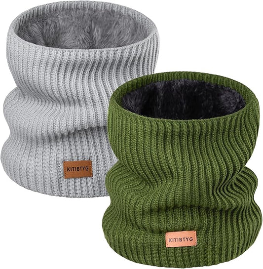 Winter Neck Gaiters & Ski Mask,Winter Fleece Neck Warmer Face for Men &Women Windproof Gift