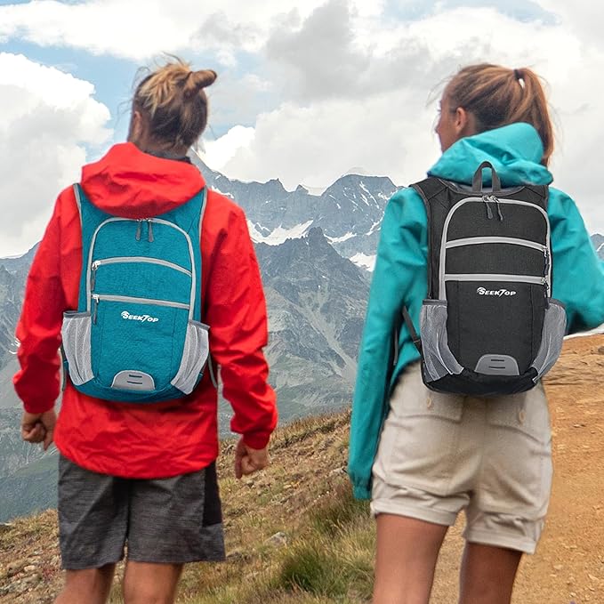 Seektop 20L Hiking Backpack Ultra Lightweight Waterproof Travel Backpack Packable Small Outdoor Bag Foldable Day Pack for Women Men