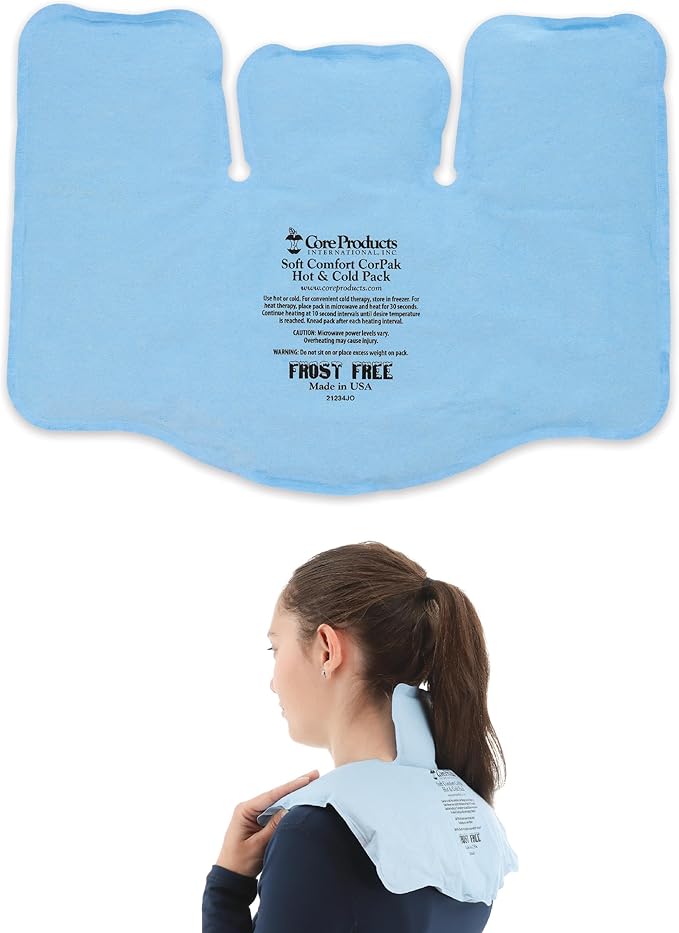 Core Products Soft Comfort CorPak, No Frost Hot and Cold Therapy Pack - 11" x 15", Made in The USA