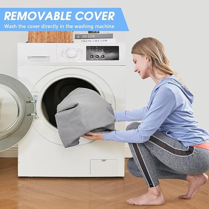 CYMULA Memory Foam Camping Mattress Pad,3inch Sleeping Pad for Camping,Non-Slip Bottom Floor Cot Car Mattress Bed with Retaining Portable Roll up Mattress Pad Mat for Travel Truck Guest Bed Tent