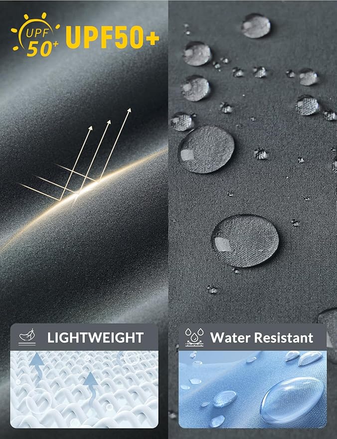 baleaf Plus Size Pants for Women Hiking Cargo Water Resistant UPF 50+ Cargo Joggers Zipper Pockets