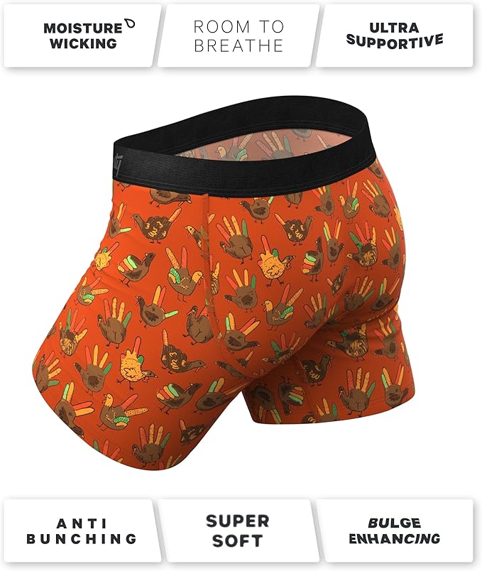 Shinesty Hammock Support Mens Boxer Briefs with Pouch