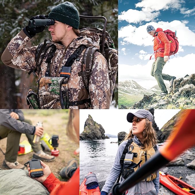 Spot Gen 4 Satellite GPS Messenger | Handheld Portable GPS Messenger for Hiking, Camping, Outdoor Activities | Globalstar Satellite Network Coverage | Subscription Applicable