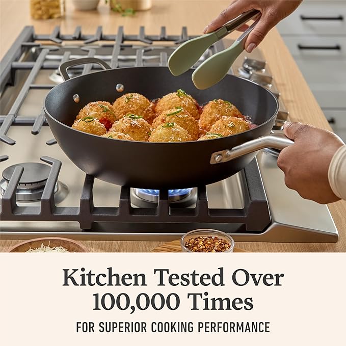 Calphalon® Hard-Anodized Nonstick 12" Jumbo Frying Pan with Lid