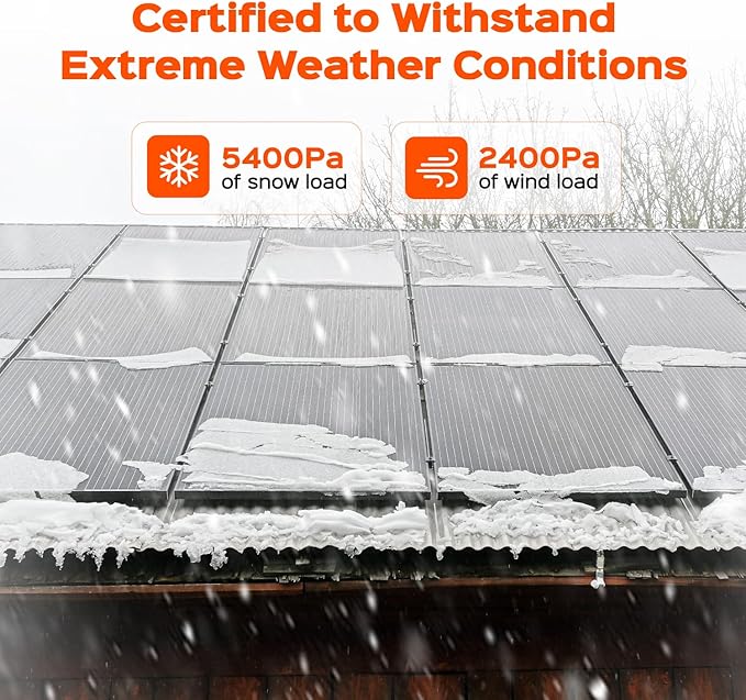 RICH SOLAR 200 Watt 12 Volt Monocrystalline Solar Panel 2 Pack of 9BB Cell 100W High Efficiency Solar Module Charge Battery for RV Trailer Camper Marine Off Grid All Black