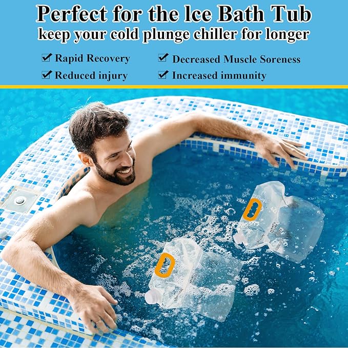 Tessco 12 Pack 1.3 Gallon Collapsible Water Storage Bag Water Container Bag Emergency Jug Foldable Plastic Storage Pouch Freezable Carrier Tank for Outdoor Sport Camping(Clear,Scale Line)