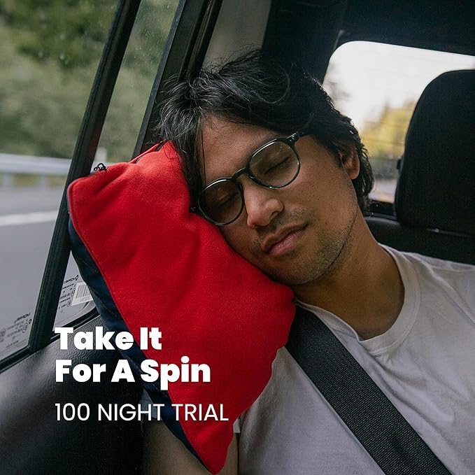 Rumpl Stuffable Fleece Pillowcase for Travel and Camping, Deepwater