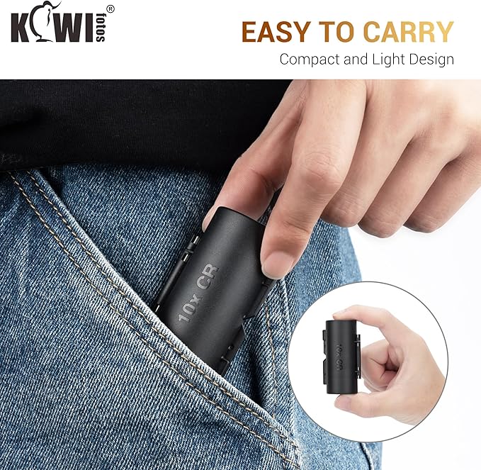 KIWIFOTOS (2 Pack) CR2032 Coin Cell Battery Case Organizer Holds 20pcs CR2032 CR2025 CR2016 CR2320 CR2325 CR2330 CR2335 CR2354 CR2412 CR2430 CR2450 Button Batteries Holder (Battery Not Included)