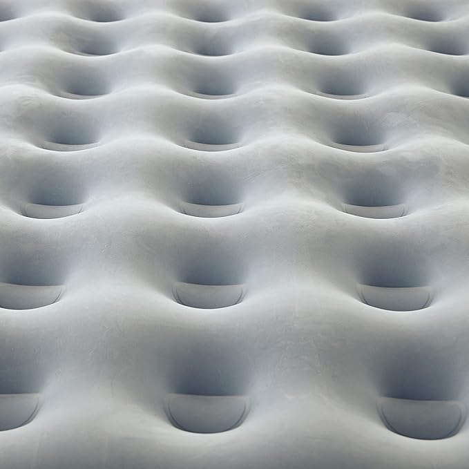 Nautica Home Express Sleep Air Mattress Inflatable Bed for Guests, Travel and Camping: Support Comfort System with Puncture Resistance Vinyl, Twin