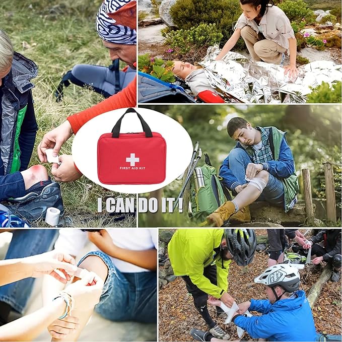 Snake Bite Kit, Bee Sting Kit, First aid kit, Venom Extractor Suction Pump, Bite and Sting First Aid for Hiking, Backpacking and Camping. (First aid kit)