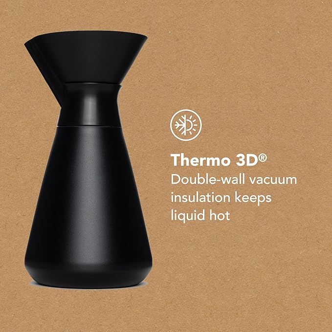 MiiR New Standard Carafe, 33oz Shatterproof, Durable Double-Wall Vacuum Insulated Coffee Carafe for Pour Over Coffee