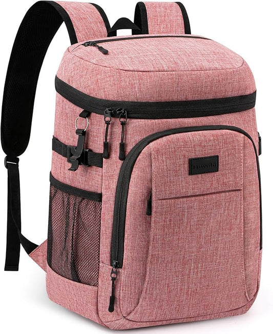 Tuwubi Cooler Backpack 35/42 Cans, Backpack Coolers Insulated Leak Proof for Men Women, Waterproof Soft Sided Lunch Camping Beach Travel Ice Chest Backpack Cooler Bag