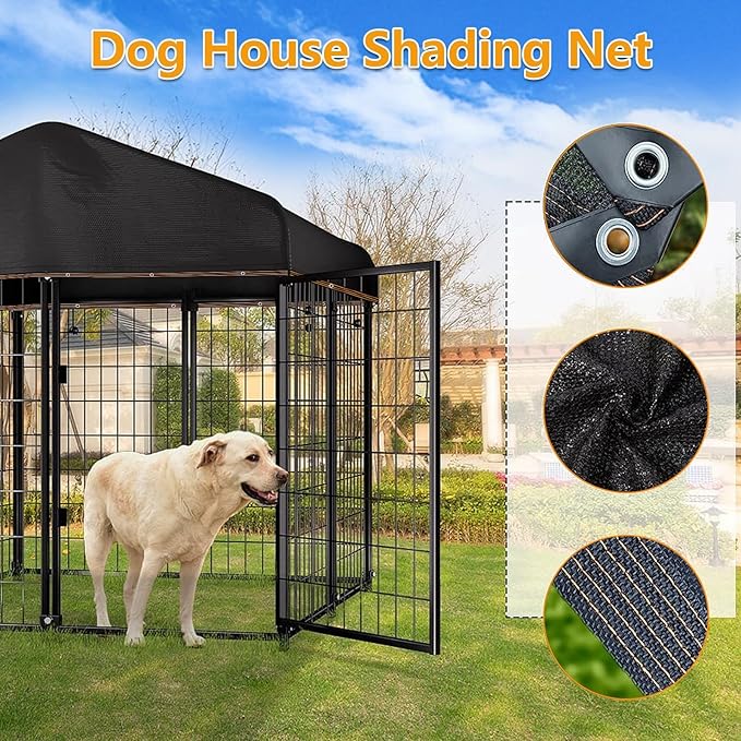 90% Black Shade Cloth, 10x24 FT Mesh Tarp Sun Shade Cloth with Grommets, Sun Protection Sail for Garden Greenhouse Pergola Plants Chicken Coop Patio Outdoor Neting Cover