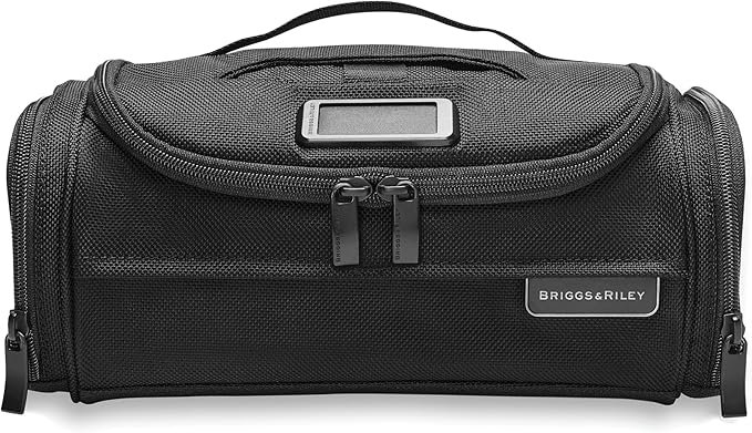 Briggs & Riley Toiletry Kit - Travel Bags for Women & Men, Organizer for Vacation, Dopp Kit for Bathroom Accessories, Makeup, & Skincare