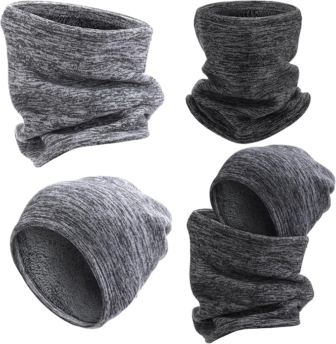 Tatuo Winter Neck Warmer Gaiter for Men Women Ski Fleece Winter Scarf Windproof Face Mask for Skiing Hiking Cycling