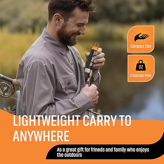 Personal Straw Water Filter to purify Water, Emergency Water Straws Portable Gear for Hiking, Camping, Travel, Fishing, Outing and Emergency Preparedness （6 Water Filters + 3 Filter Cartridges）