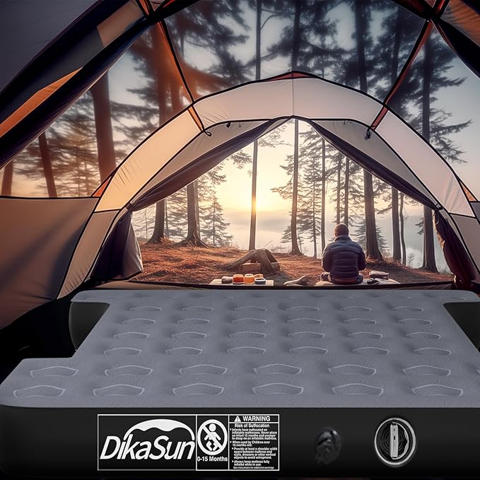 Truck Bed Air Mattress for 5-5.8 ft, Full Size Inflatable Mattress Short Truck Beds for Outdoor Camping,Truck Tent Accessories