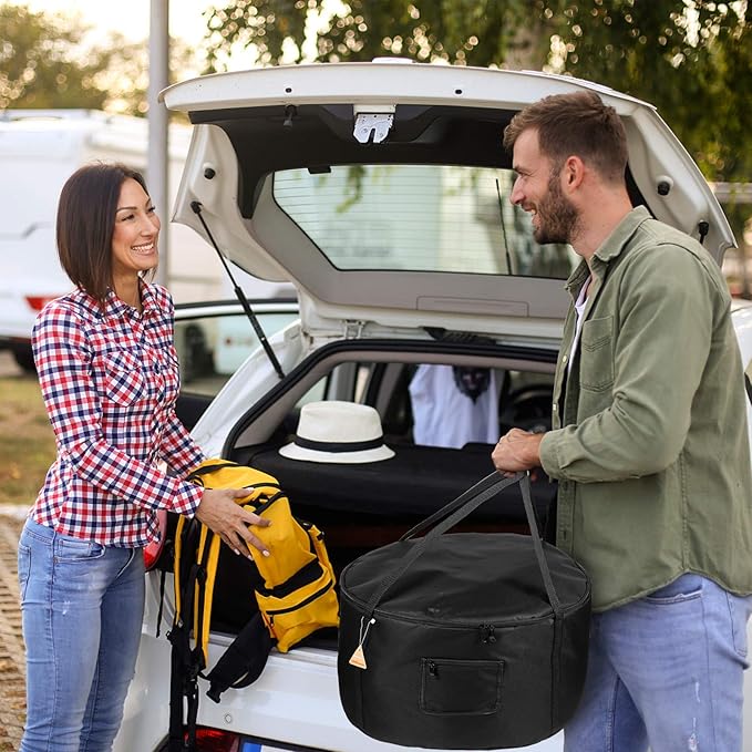 Carrying Bag for Outland Firebowl 823 Outdoor Portable Propane Fire Pit Carrying Bag for Firebowl 870 Water-Resistant 19 Inch Gas Fire Pit Carry Bag for Outland Fire Bowl 893