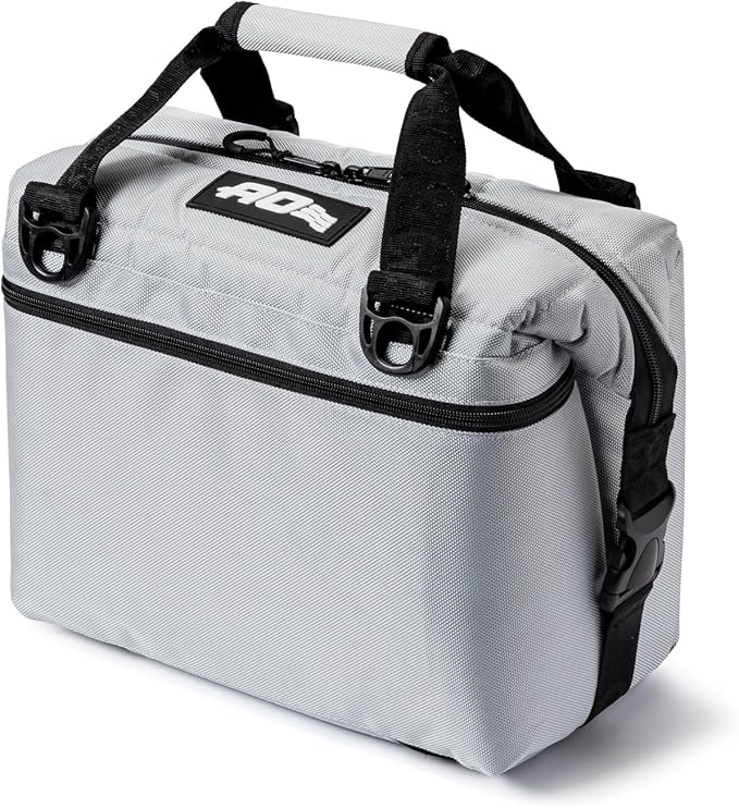 AO Coolers Sportsman Ballistic 12 Pack Silver
