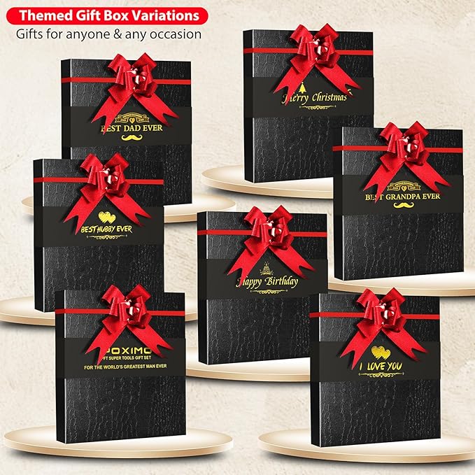 Birthday Gifts, Multitools Gift Set "Happy Birthday" for Birthday, Stocking stuffers Multit-tools Set with Multi-Pliers, Pocket Knife, Tactical Pen, Birthday Gift for Men Women(HAPPY BIRTHDAY)