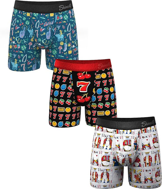 Shinesty Hammock Support Mens Boxer Briefs with Pouch