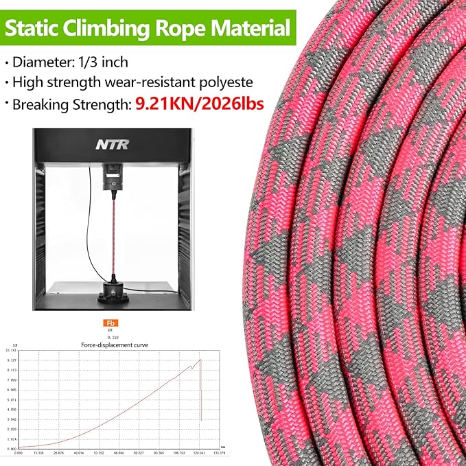 NTR Long Dog Leash, 30FT Check Cord with Swivel Lockable Hook and Comfortable Padded Handle for Pink Leash for Small Medium and Large Dogs Walking Training Hiking Camping Playing